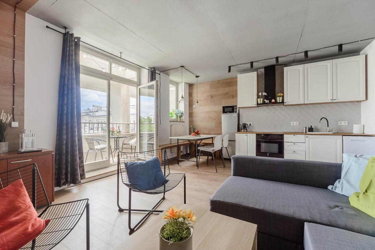 Stylish Apartment In The City Center Of Varsovia Exterior foto